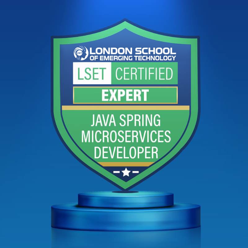 LSET Certified Java Spring Microservices Developer (Expert)