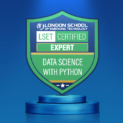 LSET Certified Data Science With Python (Expert)