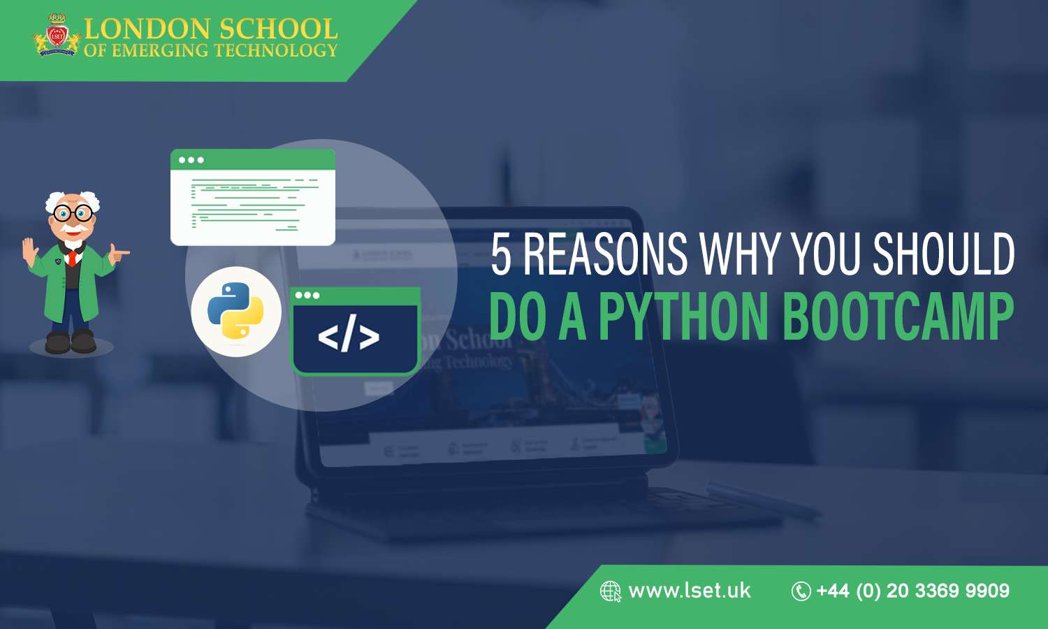 5 Reasons Why You Should Do a Python Bootcamp