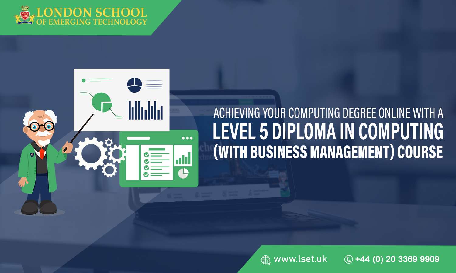 Achieving Your Computing Degree Online with a Level 5 Diploma in Computing (with Business Management) Course