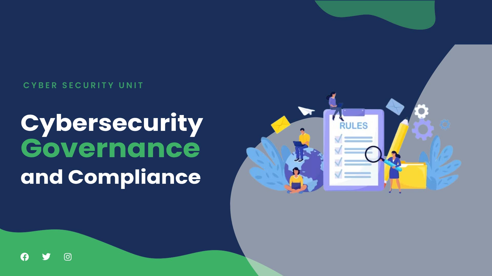 Cybersecurity Governance and Compliance
