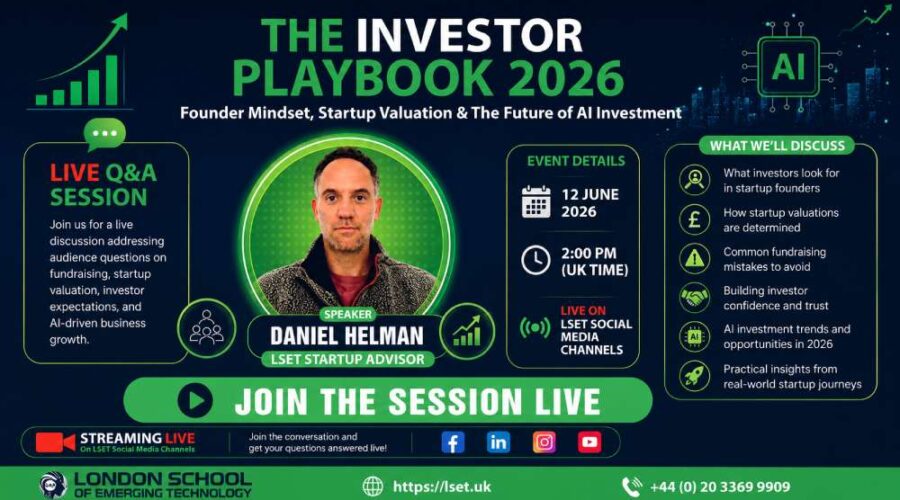 The Investor Playbook 2026_ Founder Mindset, Startup Valuation & The Future of AI Investment
