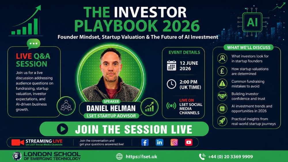 The Investor Playbook 2026_ Founder Mindset, Startup Valuation & The Future of AI Investment