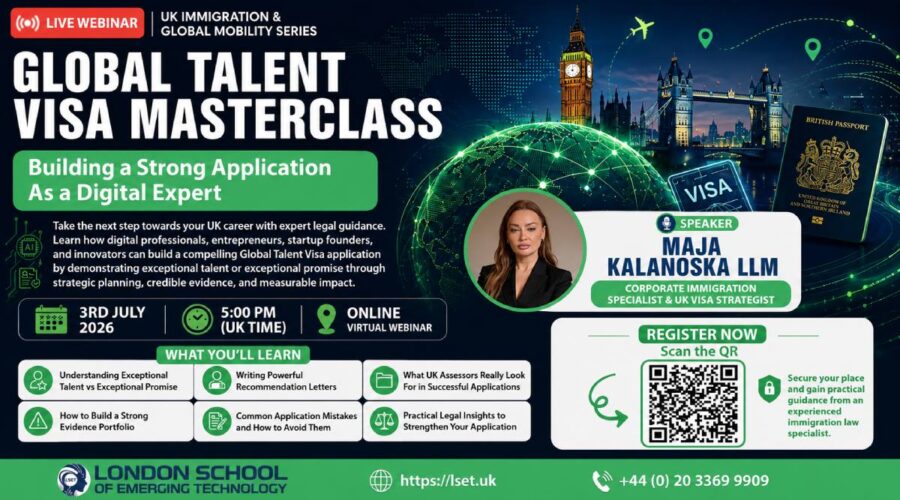 Global Talent Visa Masterclass: Building a Strong Application as a Digital Expert